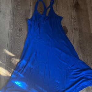 Old Navy Women's Midi Dress in Deep Blue
